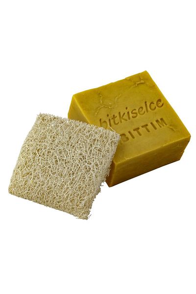 bitkiselce صابون بيتيم من ألياف اليقطين