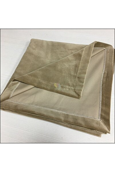 Lüks Camel Kadife Oyun Masa Örtüsü