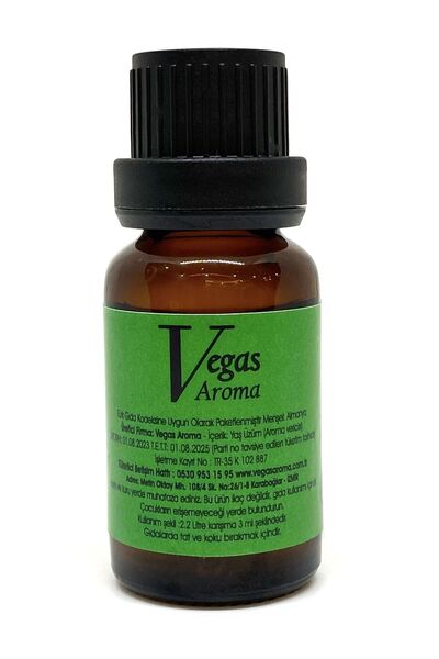 Vegas Aroma Yaş Üzüm Aroma Vericisi 15 ml - Üzüm Aroması