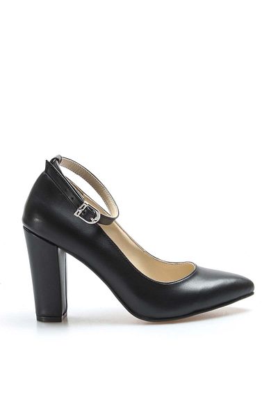 FAST STEP Pantofi negri cu toc înalt de damă 961za552