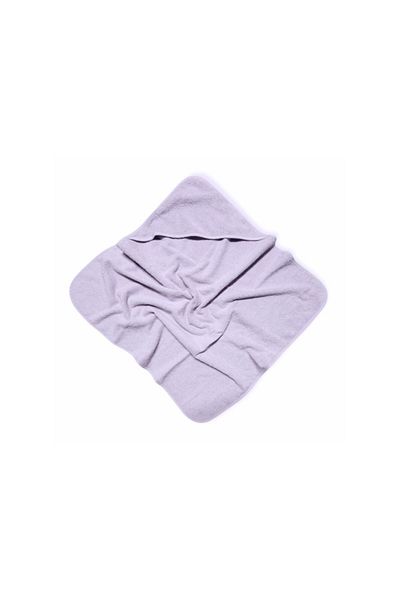 Alpar Tekstil 100% Cotton Girl-Boy Newborn-Baby Bath Towel Swaddle Plain/Lilac