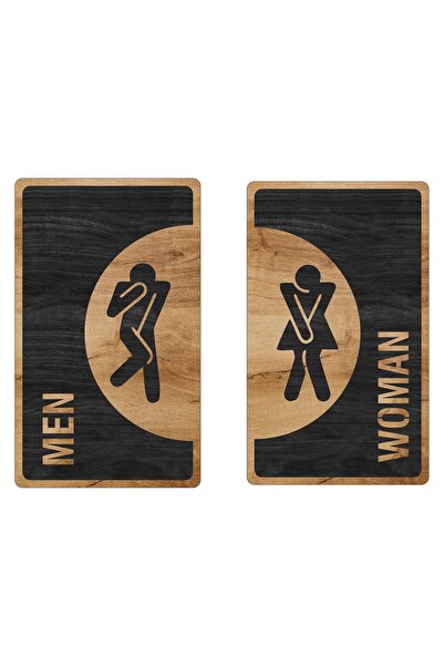 Aldebaran Reklam مجموعة من قطعتين من سلسلة مرحاض إنجليزي باللون الأسود والبني...