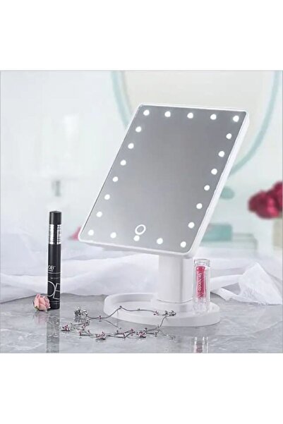 Twinkle Pop Led Işıklı Makyaj Aynası Siyah Ve Beyaz Ve Pembe