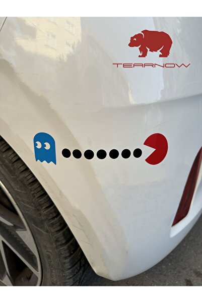 TEARNOW Pacman Sticker - for Automobile, Furniture, White Goods, All-Area Com...