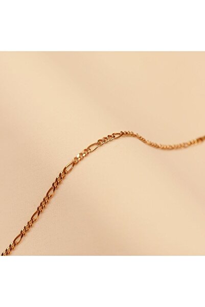 TAHAN MÜCEVHERAT Figaro Zincirli Minimal Bileklik