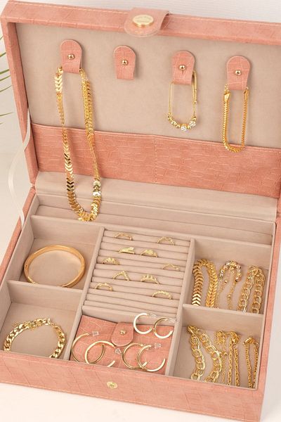 Jack Ferrero 28 Piece Gold Color Full Art Set - Box Not Sent