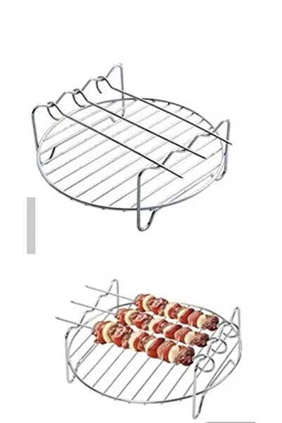 ARZTECH Airfryer 3 Şişli Paslanmaz Çelik 304 Tel Izgara