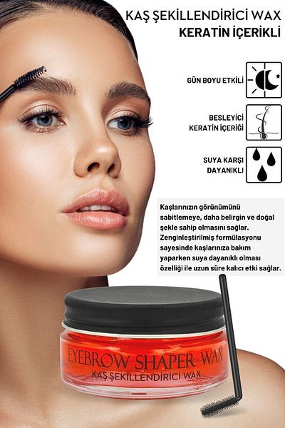New Essentials Eyebrow Styling Wax-BROW WAX-Keratin Content-50 ml