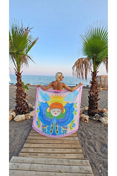 KAKUBA Bird&girl Pamuklu Pareo