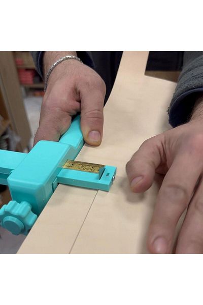 ipekbazaar Le MooD'O Leather Hobby Ribbon Cutting Knife, 0-7 cm Width Ribbon Belt Strap Cutting Leather Hand Tool 1 Piece