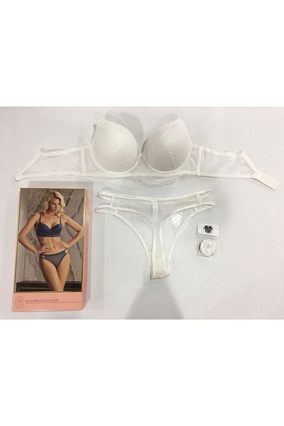 Orkide Benjamin Empty Cup Bra Panty Set