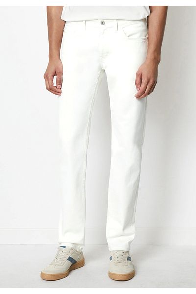 HLT JEANS Λευκό Lycra Flexible Ανδρικό Παντελόνι - HLTHE 001978