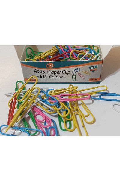 U-4 Colorful Paper Clip Set