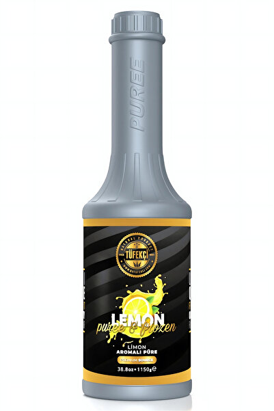 By Tüfekçi Premium Limon (LEMON) Meyveli Sos %50 Gerçek Meyve Püresi Gerçek Şeker 1150 gr