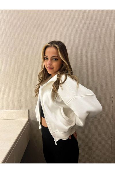 modakirwem Crop Cardigan