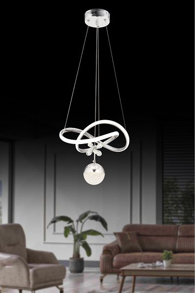 OSC HOME Star Patterned LED Chandelier - 3 Colors Worked