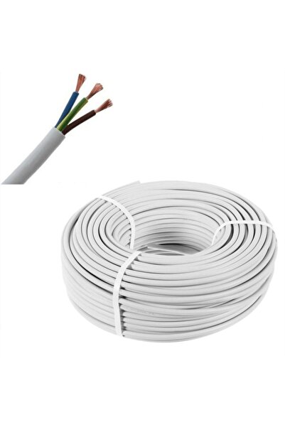 HAKTEL Elektrik Kablosu 10 Metre 3x2.5 30-500v Elektrik Kablosu