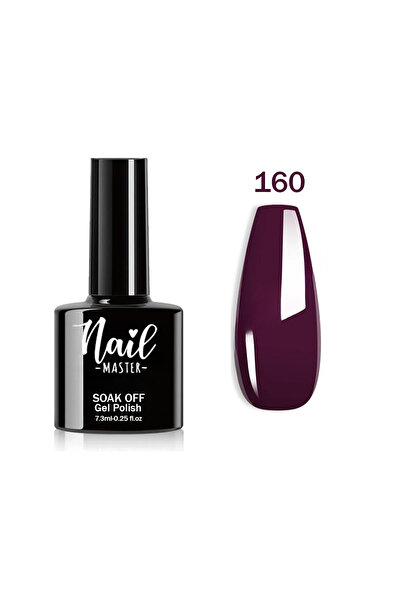 Nail Master M160 Kalıcı Oje 7,3ml Mor Bordo