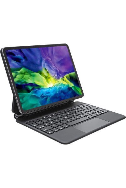 Fogy Ipad Pro 12.9" 2021.2022 5. 6 Nesil Uyumlu M1,m2 Magic Keyboard Touchpad...