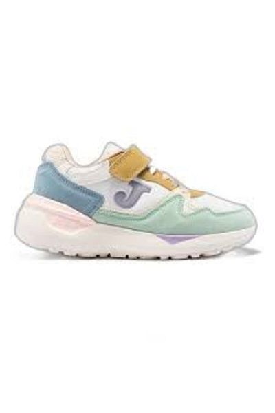 Joma 3080 Jr 2416 Beige Verde Mx Celeste Beige Kids Sneakers J3080s2416v