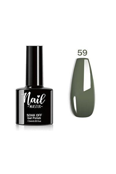 Nail Master M59 Kalıcı Oje 7,3ml Haki Yeşil