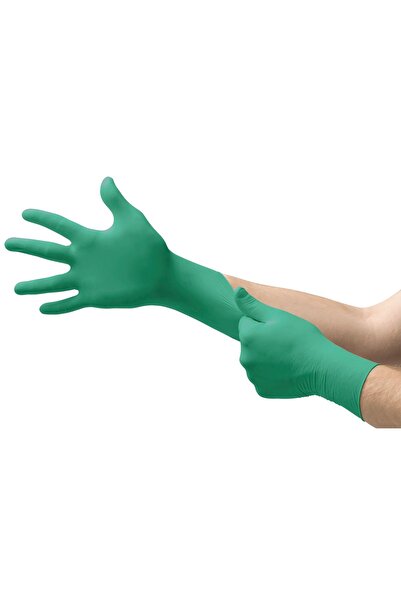 ANSELL Touchntuff 92-500 Gıda Uyumlu Kimyasal Dirençli Antistatik Nitril Eldiven (100 ADET/KUTU)