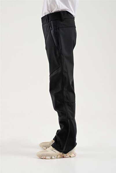 Exuma Erkek Siyah Softshell Kayak Pantolon 2313005