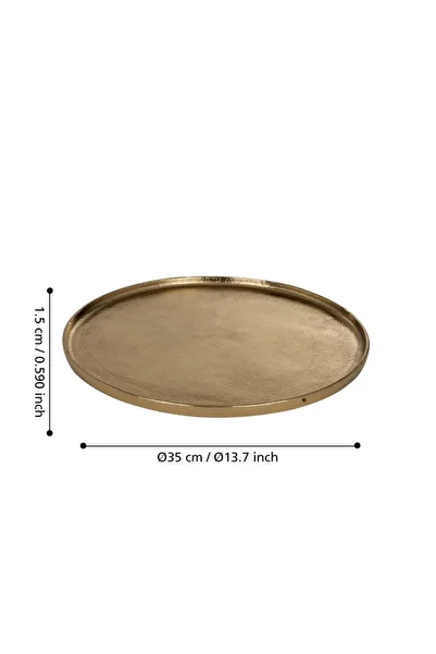 Eglo 427595 "Forleyet" 35 cm Diameter Decorative Presentation Tray