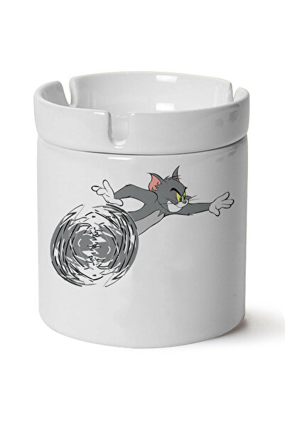 Çakilap Tom cu imprimeu lavabil Scrumieră din porțelan - Fabricată la mașină ...