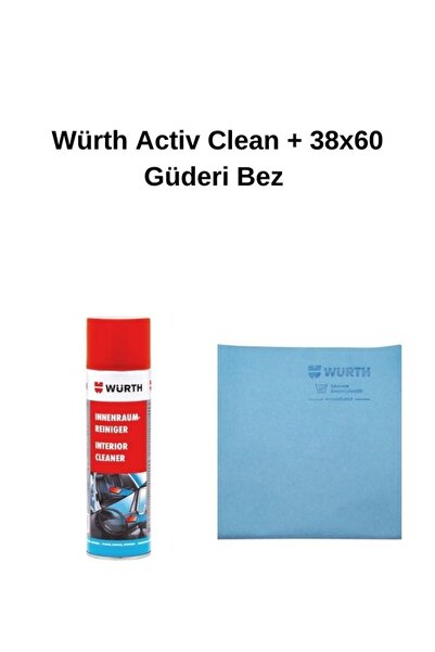 Würth Active-Clean + 38x60  Güderi Bez