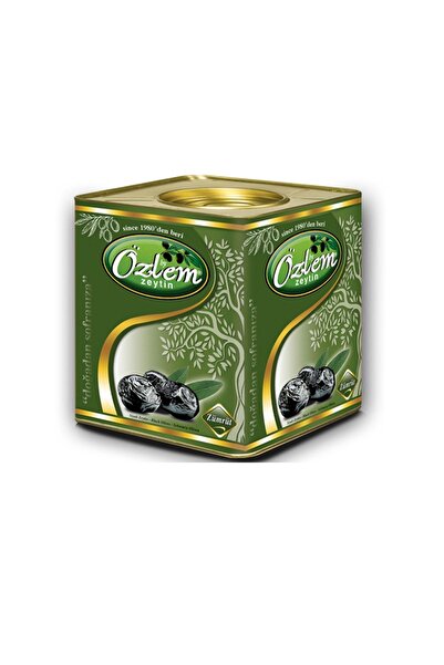 Özlem Zeytin Özlem Zümrüt 10 Kg Teneke Siyah Zeytin (351-380 KLB)