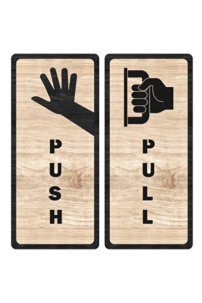 Aldebaran Reklam علامة تحذيرية عمودية من سلسلة سحب الدفع الإنجليزية باللون ال...