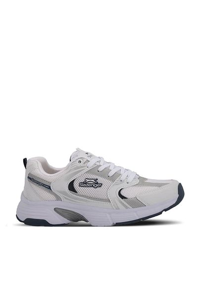 Slazenger White/Navy Blue Men's Sneaker Shoes