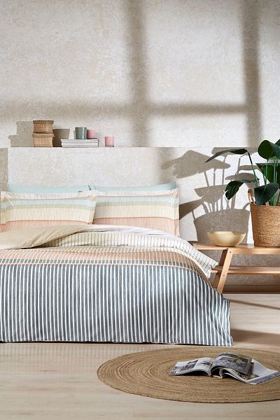 Özdilek Orange Single Ladder Duvet Cover Set