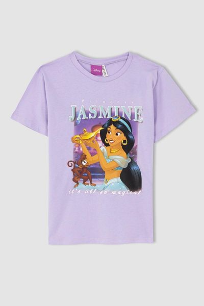 DeFacto Tricou cu mânecă scurtă prințesă Disney pentru fete Y6612a622hs