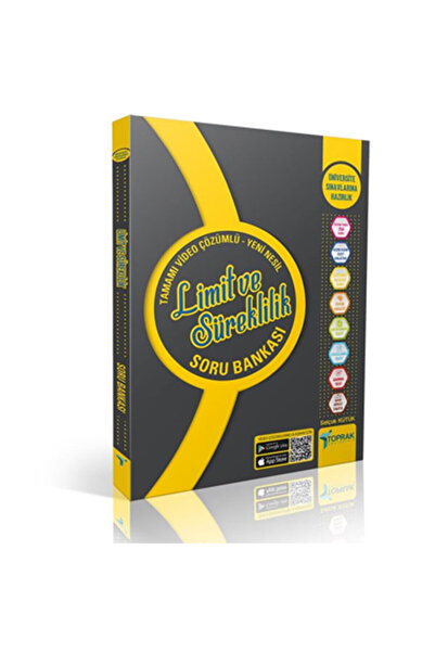 Toprak Yayınları Tyt Ayt Limit Ve Süreklilik Soru Bankası Toprak Yayıncılık