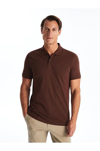 LC Waikiki Ανδρικό T-Shirt Pique - Polo λαιμόκοψη, κοντό μανίκι