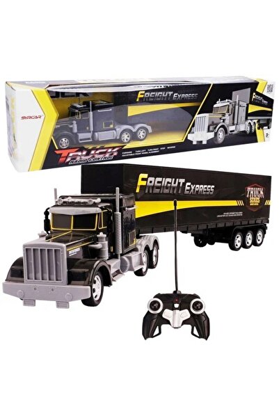 LRS STORE Uzaktan Kumandalı Şarjlı Full Fonksiyon Işıklı Gerçekçi Tır Büyük Boy 35cm