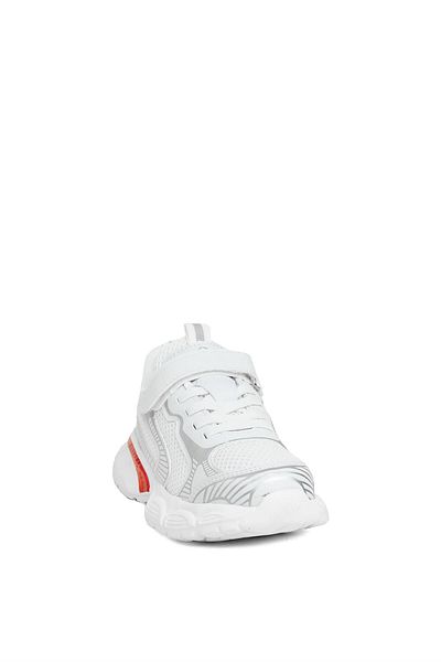 Cool Kids Cool Man Girl's White Sneakers