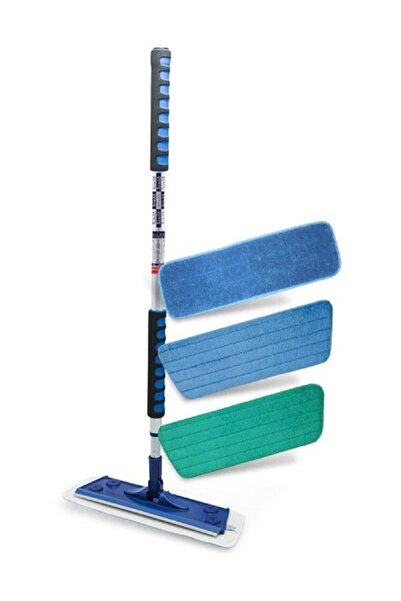Silva Network Mop Mikrofiber Teleskopik Mop 3 Lü Set ( 1 Adet) Pra-1259366-4017
