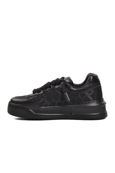 AYAKMOD Ανδρικό Sneaker Premium 1306 - Μαύρο Μαύρο