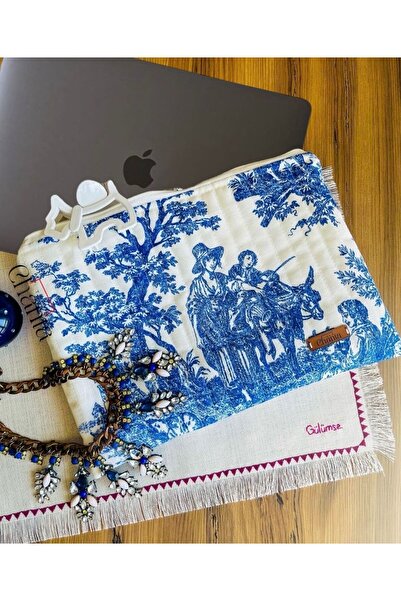 the chanta حقيبة ألترابوك من تويلي دي جوي باللون الأزرق الداكن مقاس 13-14 بوص...