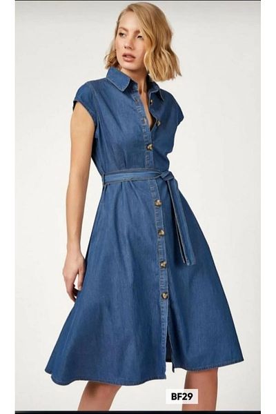 elma abone Rochie din denim de sezon nou