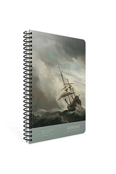 Gıpta Art Master Spiralli The Gust Karton Kapak 100 Yaprak 19*26 Çizgili Defter