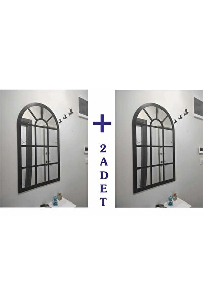 oncawall Pencere Ayna Dekoratif Pleksi Aynalı Kullanıma Hazır 60x40 Cm Üç Ade...