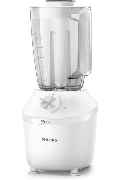 Philips خلاط ProBlend Series 3000 - 600 واط، سعة 2 لتر، 2 إعداد سرعة + نبض - HR2191/30