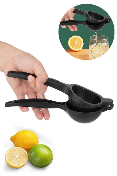 Soillium Cast Stainless Iron Juicer Universal Lemon Squeezer Orange Citrus Juicer Practical Kitchen Tool