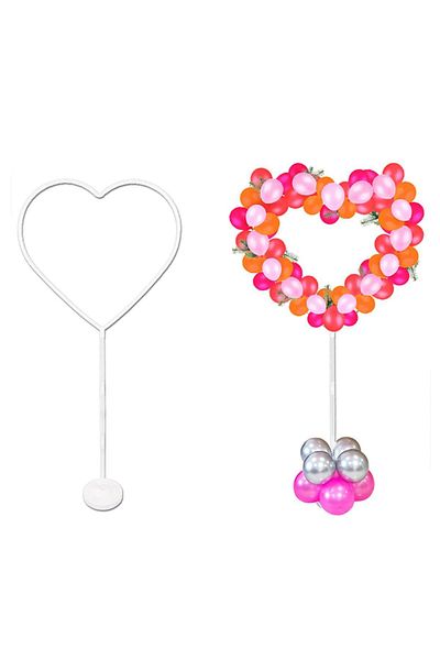 parti 150cm Balloon Stand - Heart Design