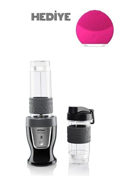 Arzum milkshake makinesi smothie sporcu içeceği hazırlama buz kırma çift hazneli dört bıçaklı bpa içermez