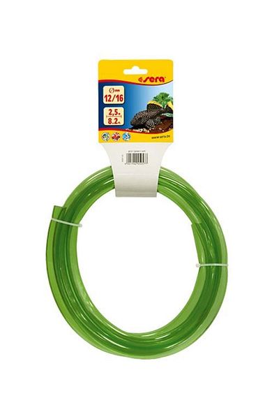 SERA Green External Filter Hose - 12/16mm 2.5 Meters